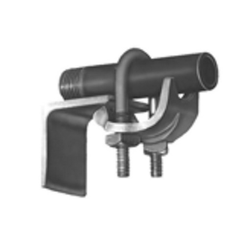 963 Bridgeport Right Angle Conduit Clamp, 1 in Conduit, Malleable Iron
