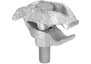983 Bridgeport Parallel Conduit Clamp, 1 in Conduit, Malleable Iron