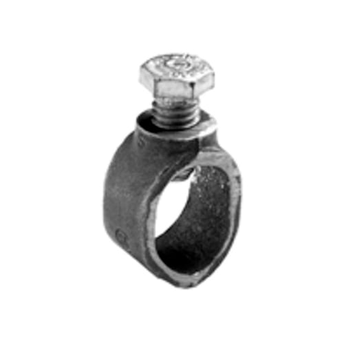 GRC-50-BPT Bridgeport Direct Burial Grounding Rod Clamp, 10 to 2 AWG Conductor, Bronze