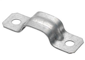 Strap, Service Entrance, Two Hole, Steel, SE/SEU Cable Size 3-#3/0, #4/0