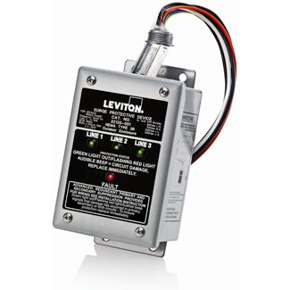 32120-DY3 32000 Type 2 5-Wire Surge Panel Protector, 20 A, 125 V AC, 0.5 hp, 50/60 Hz, 3 Phase, 12 AWG Wire