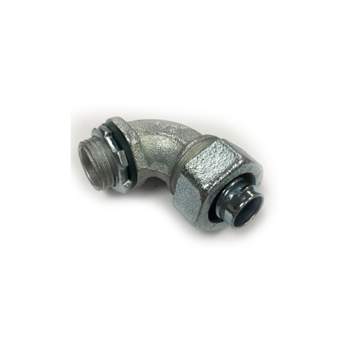 Connector, Liquid Tight, 90 Degree, Size 2 Inch