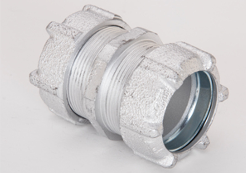 3102 Rigid Compression Coupling, 1 inch, Steel