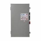 Eaton Enhanced visible blade single-throw safety switch, 200 A, NEMA 3R, Painted galvanized steel, Class H, Neutral, Three-pole, Four-wire, 240 V, #6-250 kcmil Cu/Al