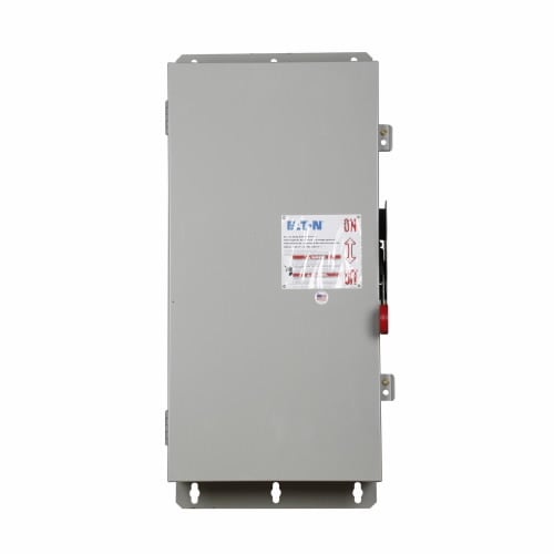 DH324FDK K Series Dusttight Fusible Heavy Duty Single Throw Safety Switch, 240 V AC, 200 A, 15 hp, 25 hp, 40 hp, 60 hp, 3PST Contact, 3 Poles