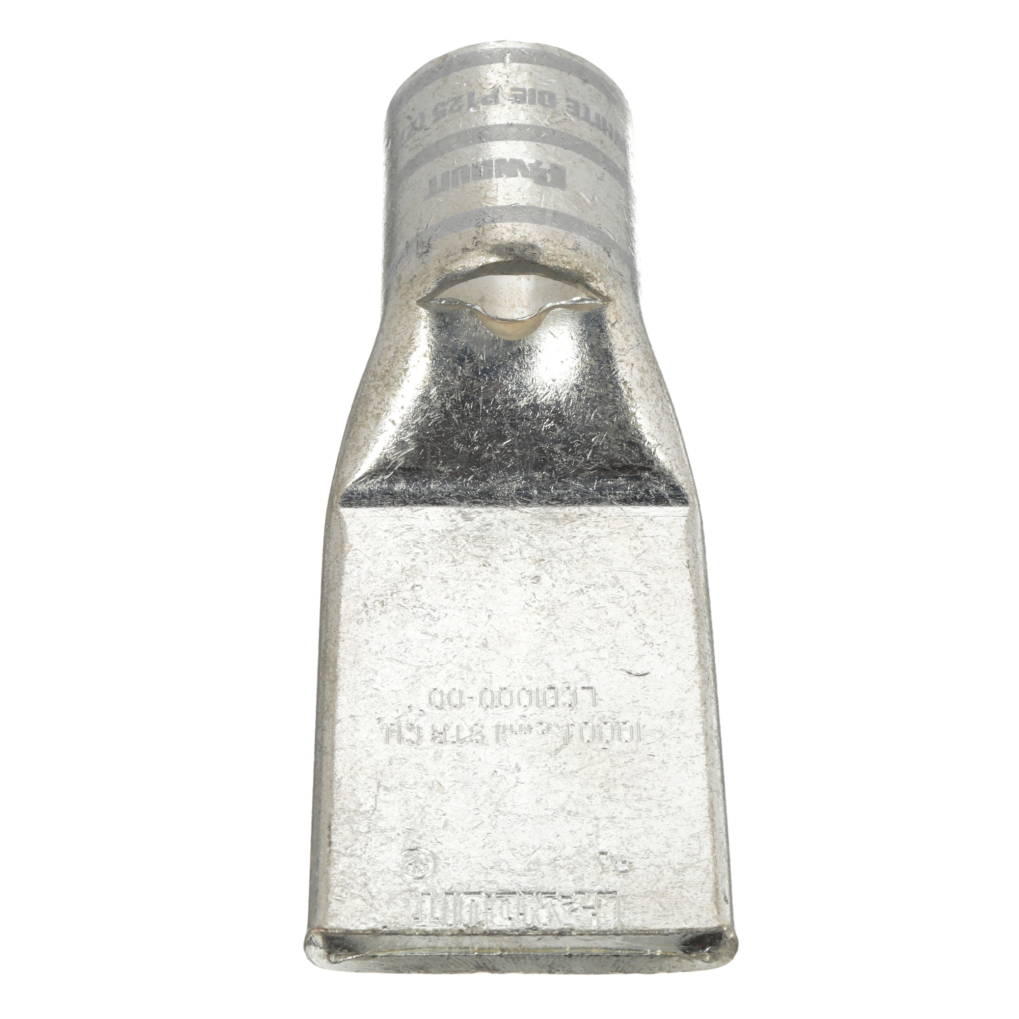 LCD1000-00-3 Pan-Lug Compression Connector Lug, 1000 kcmil Copper Conductor, Die Code: P125, Copper