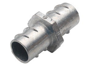 Coupling, Screw-In, Zinc Die Cast, Size 1 1/4 Inch