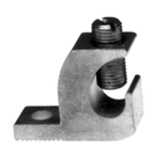 ALI-252 Bridgeport Solderless Lay-In Lug, 6 AWG to 250 kcmil Aluminum/Copper Conductor, 5/16 in Stud, Aluminum