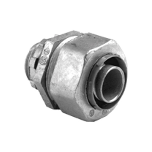 Connector, Liquid Tight, Zinc Die Cast, Size 2-1/2 Inch