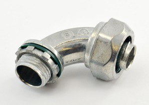 Connector, Liquid Tight, Cast Zinc, Size 3/4 Inch
