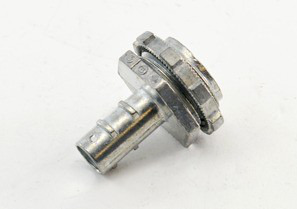Connector, Screw-In, Zinc Die Cast, Flex Size 3/8 Inch