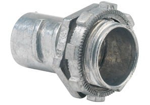 Connector, Screw-In, Zinc Die Cast, Flex Size 2 Inch