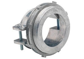 Connector, Strap, Two Screw, Zinc Die Cast, Size K.O. 1-1/2 Inch