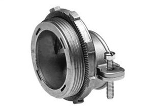 Connector, Strap, Two Screw, Zinc Die Cast, Size K.O. 3 Inch