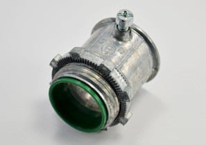 Connector, Set Screw, Zinc Die Cast, 105 Degree C Insulated Throat, Size 1 Inch
