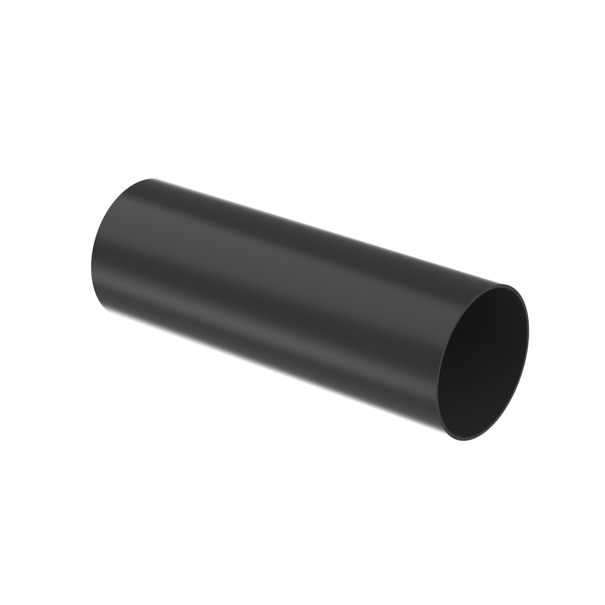 HSTT200-48-5 Dry-Shrink HSTT Cross Linked Standard Heat Shrink Tubing, 2 in ID Expanded, 1 in ID Recovered, 0.045 in THK Wall Recovered, 3.94 ft L, Polyolefin, Black