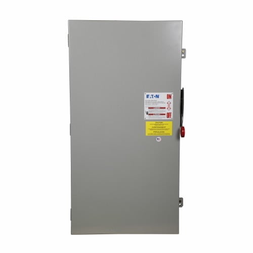 DH225NGK K Series Fusible Heavy Duty Single Throw Safety Switch With Neutral, 240 V AC, 400 A, 50 hp, 125 hp, DPST Contact, 2 Poles