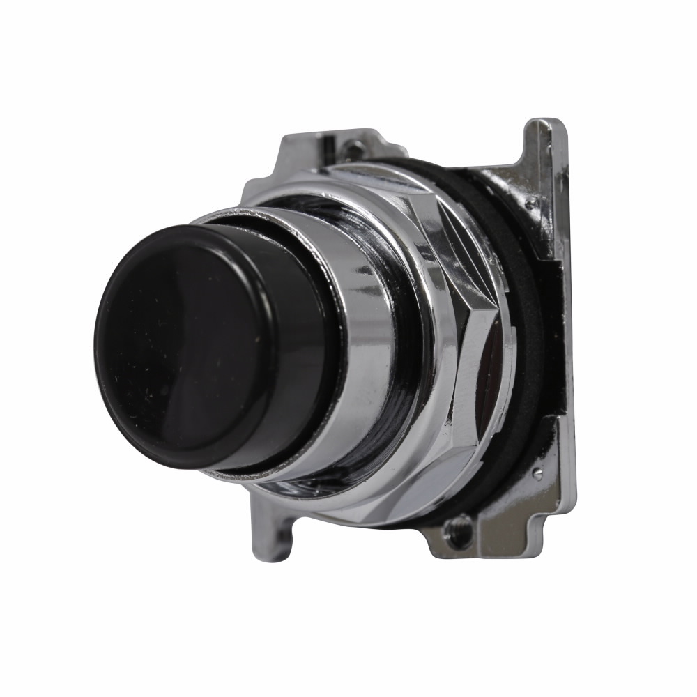 10250T111 Heavy Duty Oil/Watertight Non-illuminated Pushbutton Operator, 30.5 mm, Black