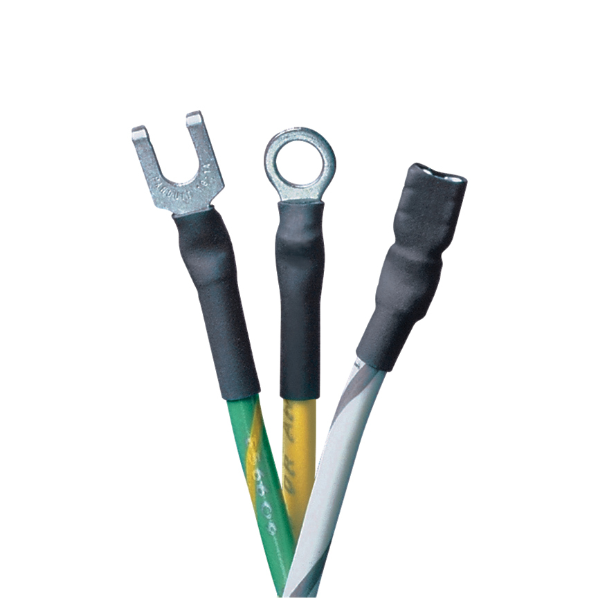 HSTT06-48-QC Dry-Shrink Cross Linked Heat Shrink Tubing, 0.063 in ID Expanded, 0.031 in ID Recovered, 0.017 in THK Wall Recovered, 4 ft L, Polyolefin, Clear