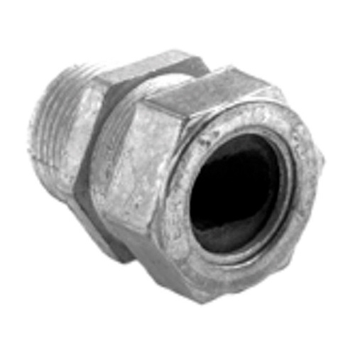 Service Entrance, Cable Connector, Zinc Die Cast, Grommet Opening Size .600 x 1.000 Inch