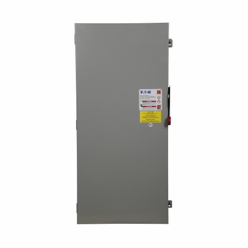 DH366UGK Heavy Duty Non-Fusible Single Throw Safety Switch, 600 V AC, 600 A, 200 hp, 400 hp, 500 hp, 3PST Contact, 3 Poles