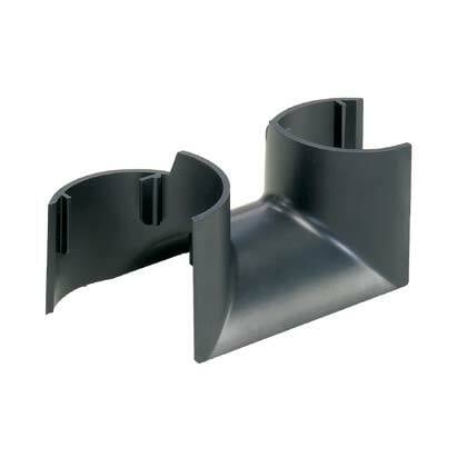 TRC2HDBL FiberRunner Hinged Bend Radius Control Trumpet, 2.06 in L, ABS