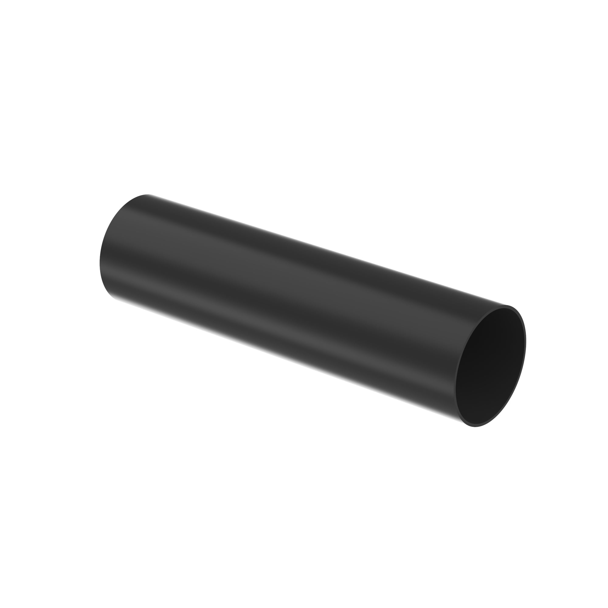 HSTT150-C Dry-Shrink Cross Linked Standard Heat Shrink Tubing, 1-1/2 in ID Expanded, 3/4 in ID Recovered, 0.04 in THK Wall Recovered, 100 ft L, Polyolefin, Black