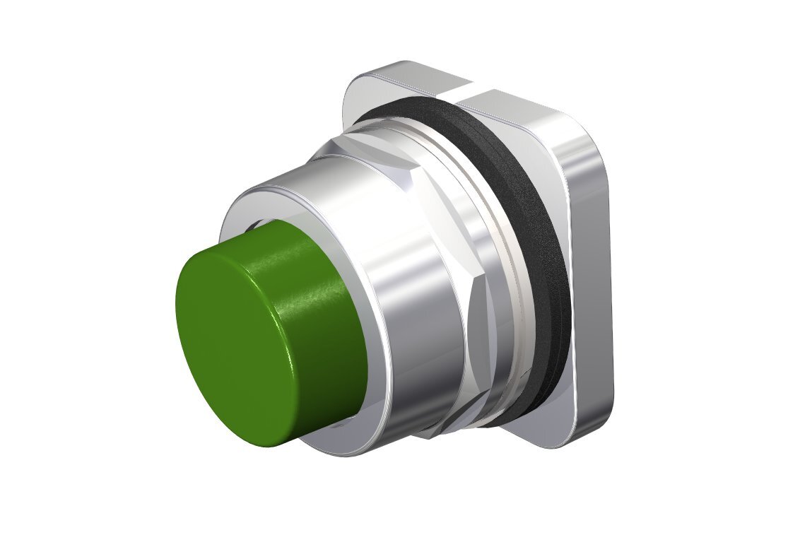 52PA8B3 Command 52 Non-Illuminated Pushbutton Operator, 30 mm, 2 Positions, Green