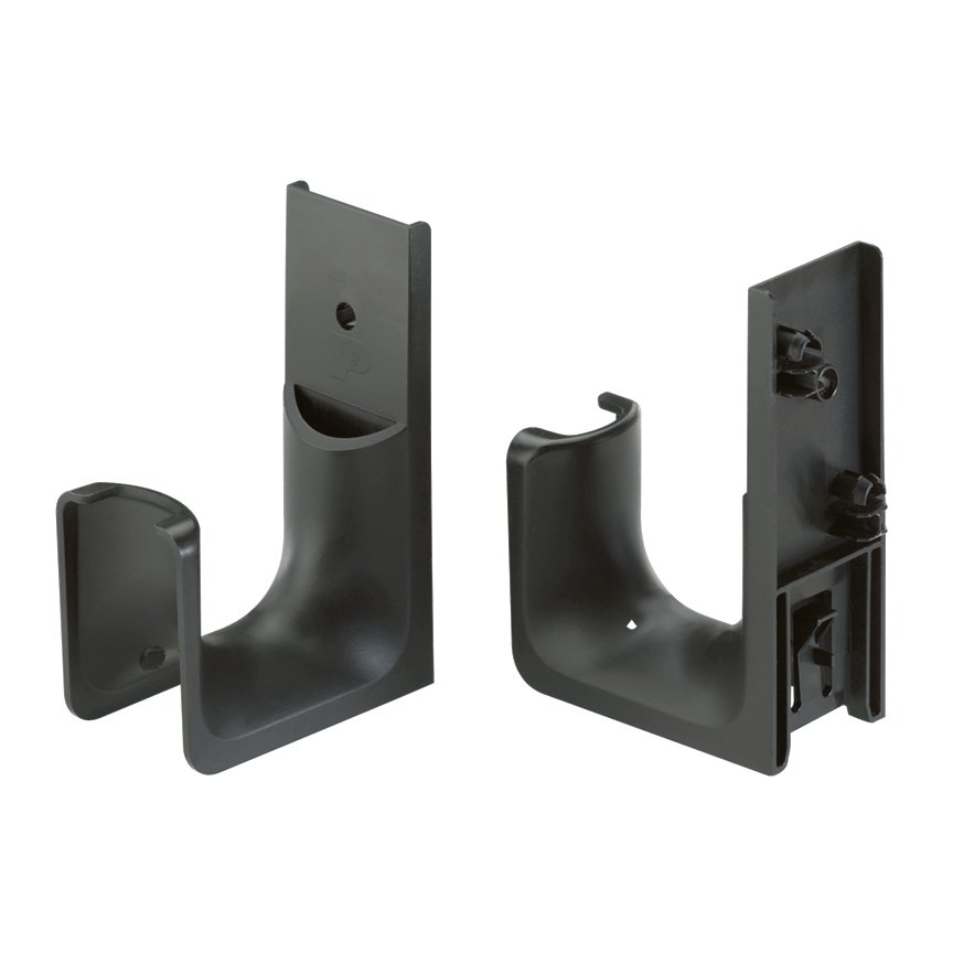 JMJH2-X20 J-Mod J-Hook, 2 in, 30 lb Load, For Use With Series Brackets, Nylon 6.6