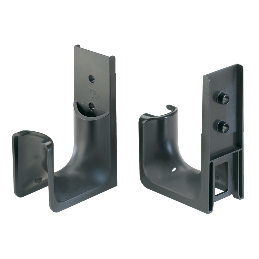 JMJH2W-X20 J-Mod J-Hook, 2 in, 30 lb Load, For Use With Series Brackets, Surface Mount, Nylon 6.6