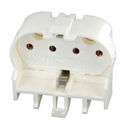 23454 Twin Tube Lampholder With Internal Shunt, 660 W Lamp, 600 VAC, 2G11 Lamp