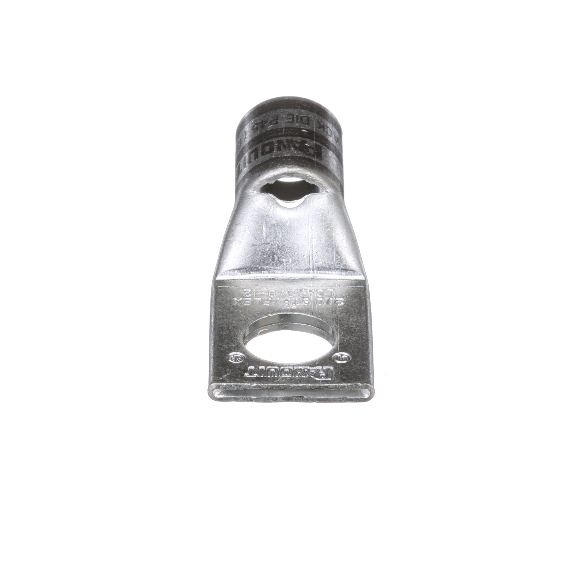 Pan-Lug LCAX2/0-12-X Comp. Lug, 2/0, Flex, Tin Plt Copper, One 1/2" Stud, PK10