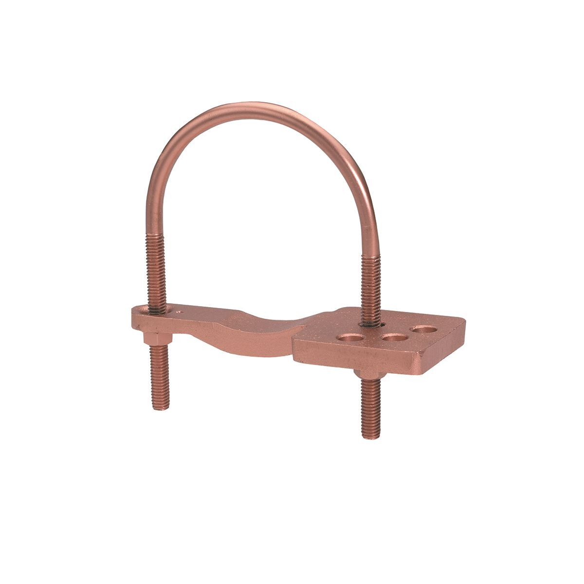GAR3905TC GAR-TC Large Mechanical Grounding Connector, 4.5 to 5.56 in Rod, Copper