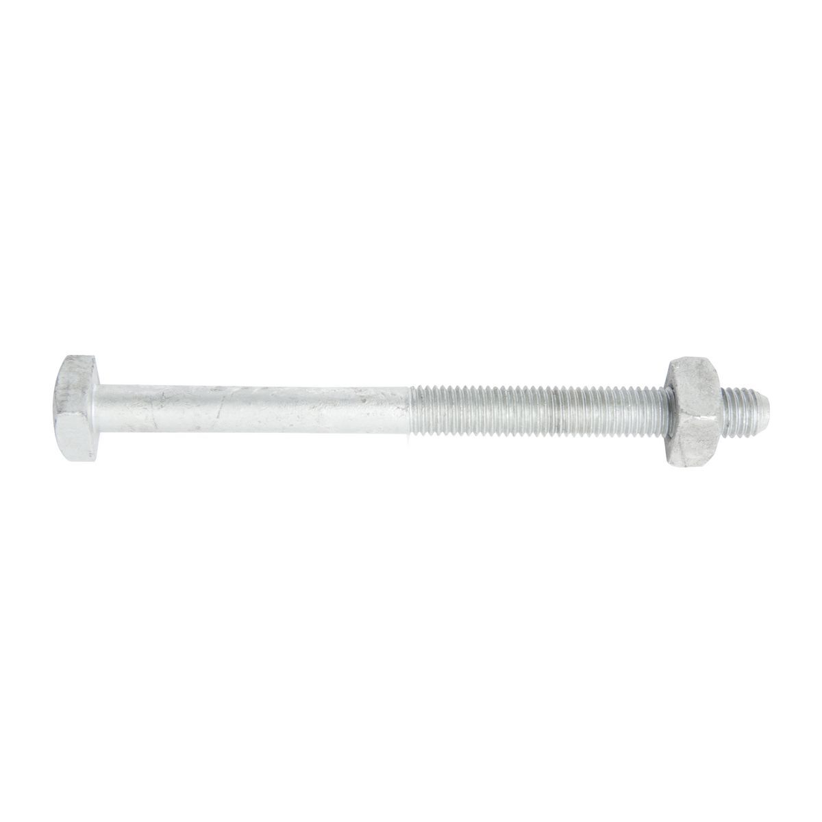 38X150HEBBOX Fully Threaded Hex Bolt, 3/8-16, 1-1/2 in L Under Head, Silicon Bronze