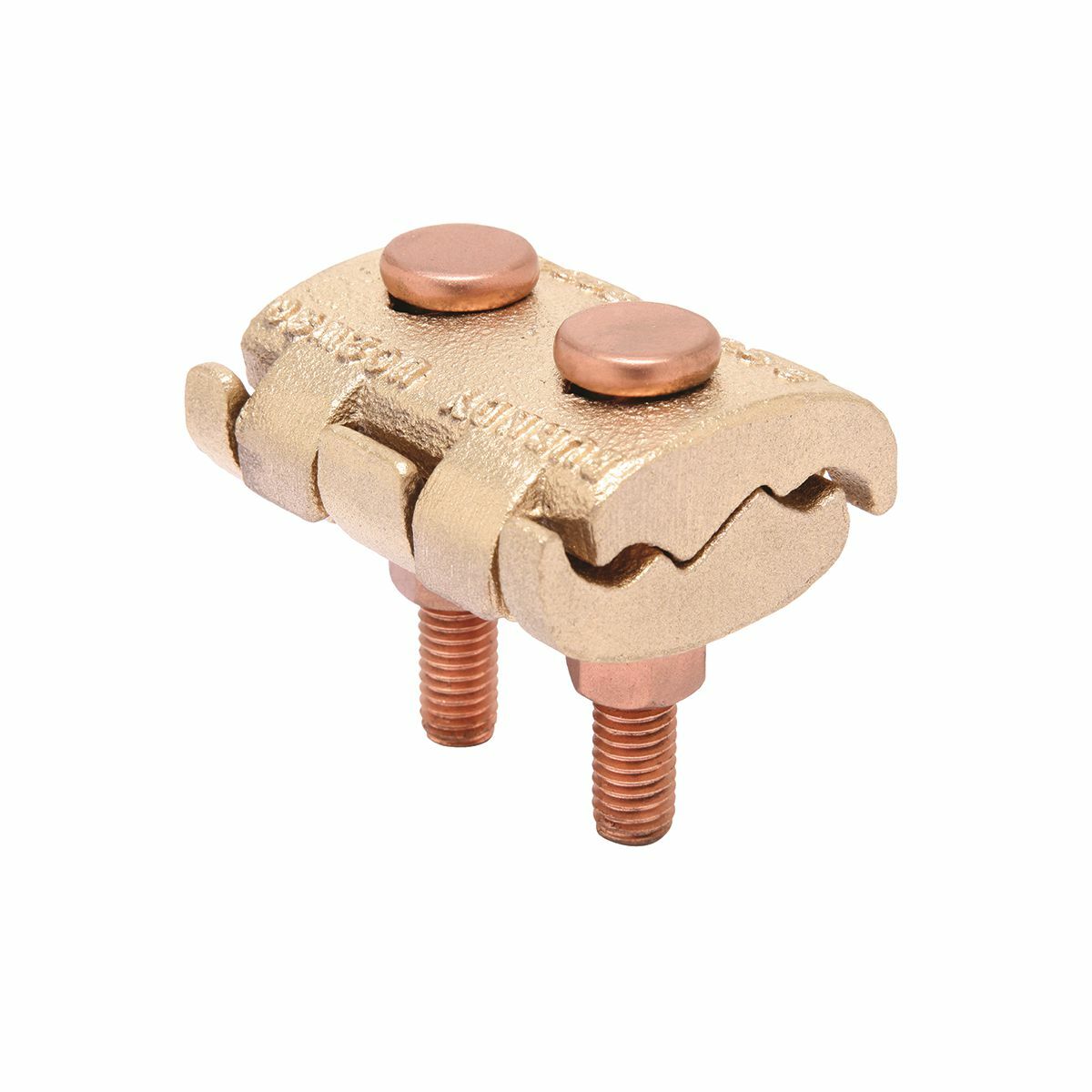 UC4W28 UC Series Parallel Groove Clamp, 4 to 4/0 AWG Solid Copper/Stranded Conductor, 3/8 in Bolt, Copper