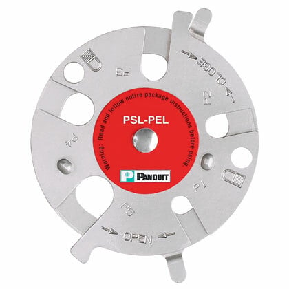 PSL-PEL Pneumatic Energy Lockout Device, Red, 5 Padlocks, Stainless Steel, 0.1 in L x 3.5 in W