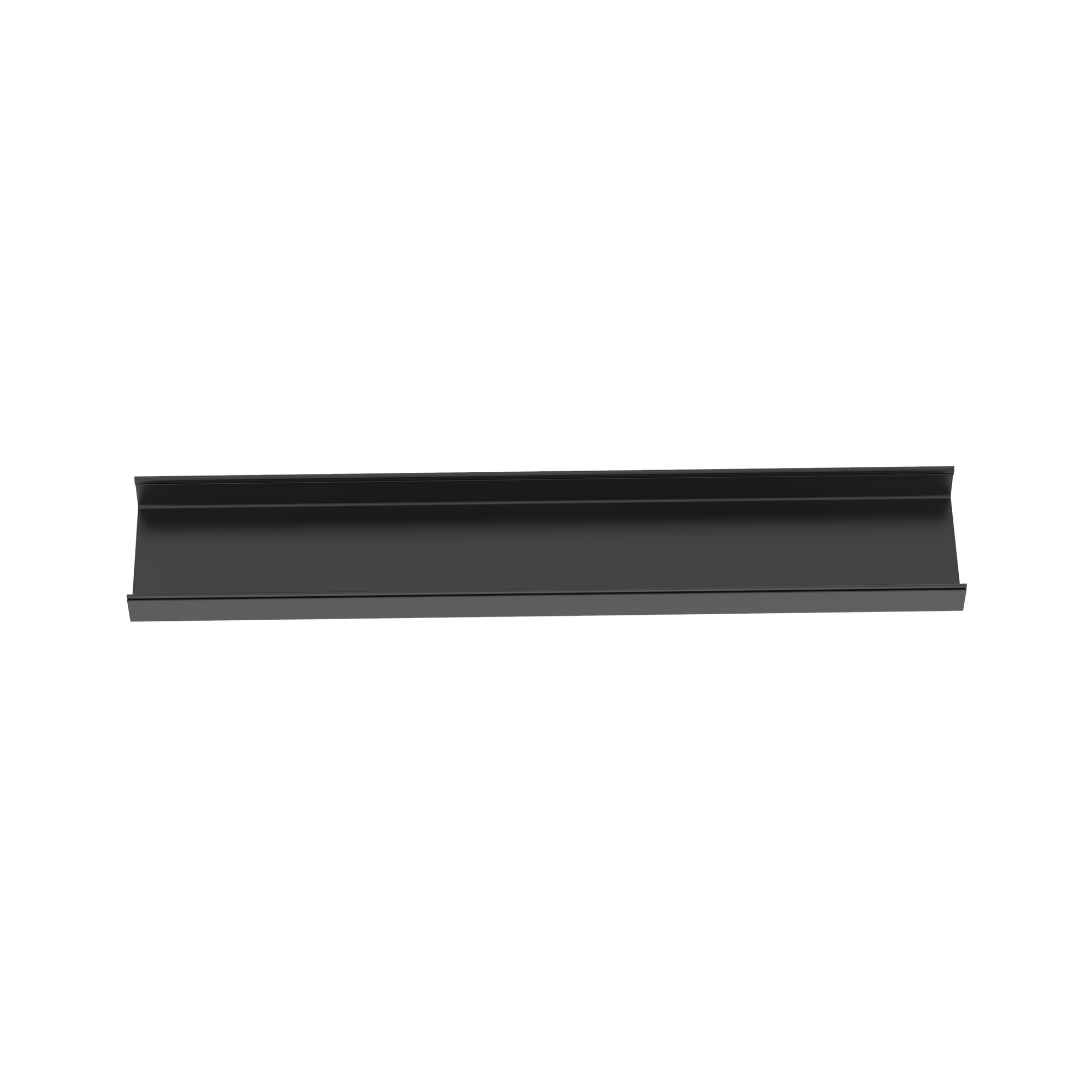 FR12X4BL6 Channel, 6 ft L x 13.46 in W, 4 in H Side Rail, PVC