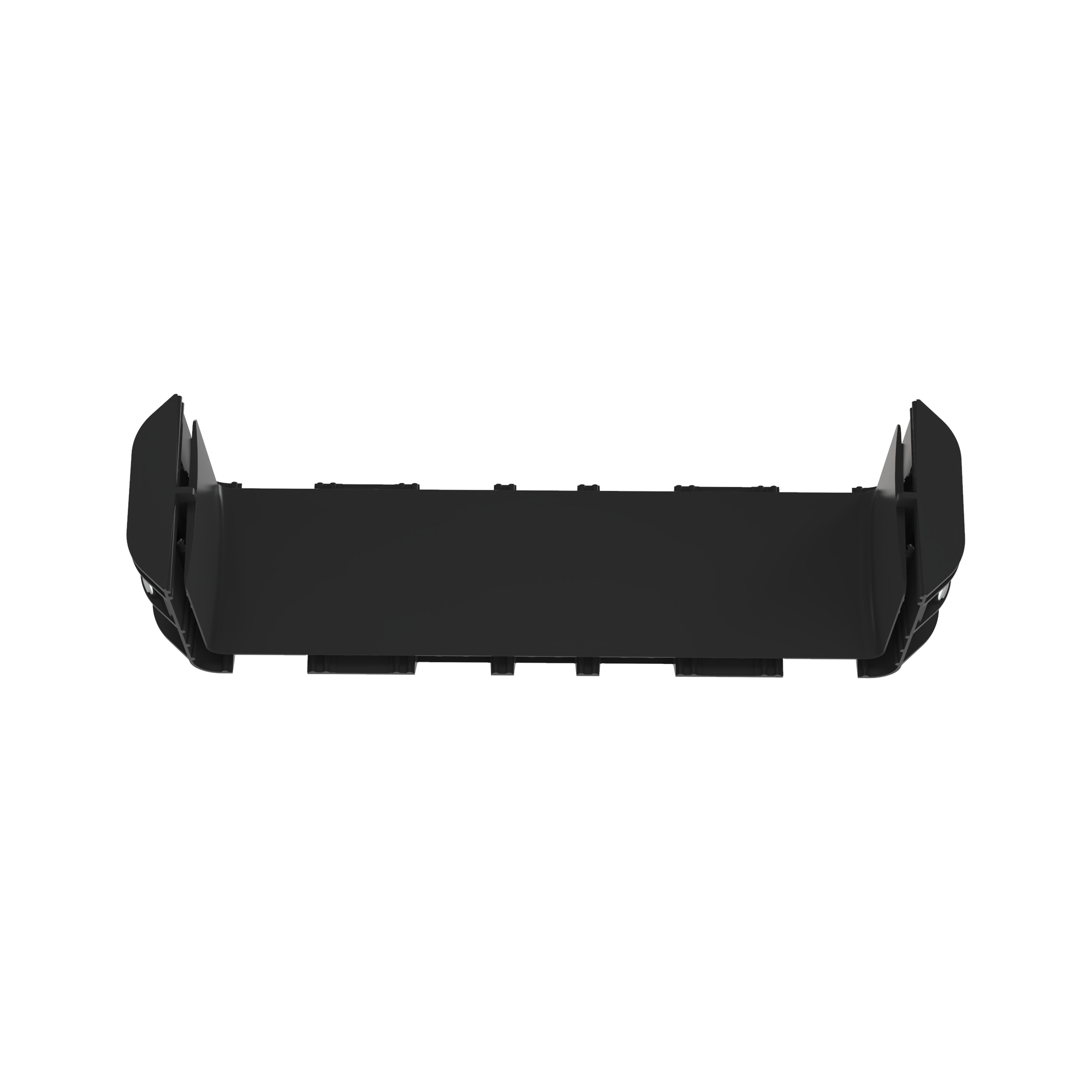 FRBC12X4BL Pre-Assembled Coupler, For Use With FiberRunner 12 x 4 in Routing System, 4.4 in H, ABS, Black