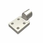 Copper compression lug designed for terminating copper conductors to switch pads and other substation switch yard apparatus, Thickness: 3/8 IN.