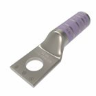 4/0 AWG CU, One Hole, 3/8 Stud Size, Long Barrel, Internal Chamfer, Tin Plated, UL/CSA, 90?C, Up to 35kV,PURPLE Color Code, 15 Die Index.