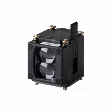 E51ELA 4-Wire Inductive Limit Switch Style Modular Right Angle Photoelectric Sensor, 300 ft, Infrared/Visible Red Sensing Beam, 1 to 30 ms Response, NO-NC Contact Output