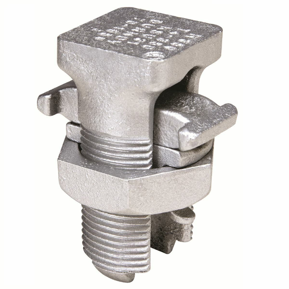 KSU27 KSU Universal Split Bolt Connector, (1) 3/0 to 1 AWG, 8 AWG to 1/2 in Conductor, 2.34 in L, Copper Alloy