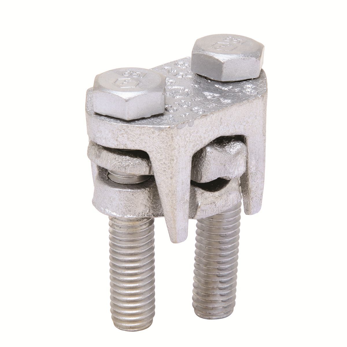 KVSU34 Compact High Strength Universal Mechanical Connector, 336.4 to 500 kcmil, 4 AWG Solid to 500 kcmil Commercial Aluminum/Solid/Stranded Copper Conductor, 1/2 in Bolt, Copper Alloy