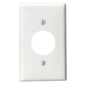 80704-IG Standard Size Traditional Combination Wall Plate, 1 Gangs, 2-3/4 in W x 4-1/2 in H, Thermoplastic, Orange