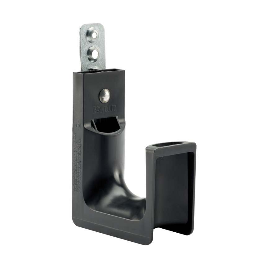 JP2WP2B-L20 J-Pro StrongHold J-Hook, 30 lb Load, Fastened Mount, Metal/Nylon 6.6