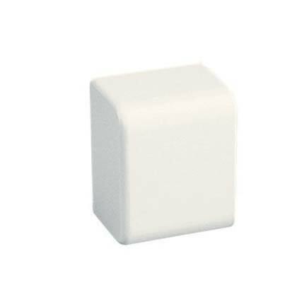 ECFX3WH-X Pan-Way Power Rated End Cap Fitting, For Use With LDP3, LD3, LDPH3 and LDS3 Series Raceway, ABS, White