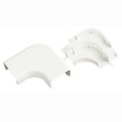 Surface Raceway, LDPH10 Power Rated Right Angle, Electric Ivory
