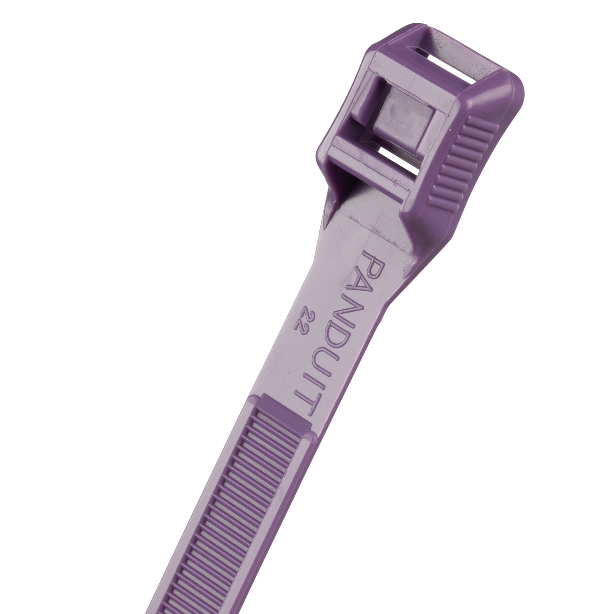 IT9100-CUV7A Belt-Ty IT Series Weather-Resistant Light Heavy Cross Section In-Line Cable Tie, 14.1 in L x 0.35 in W x 0.065 in THK, Nylon 6.6, Purple