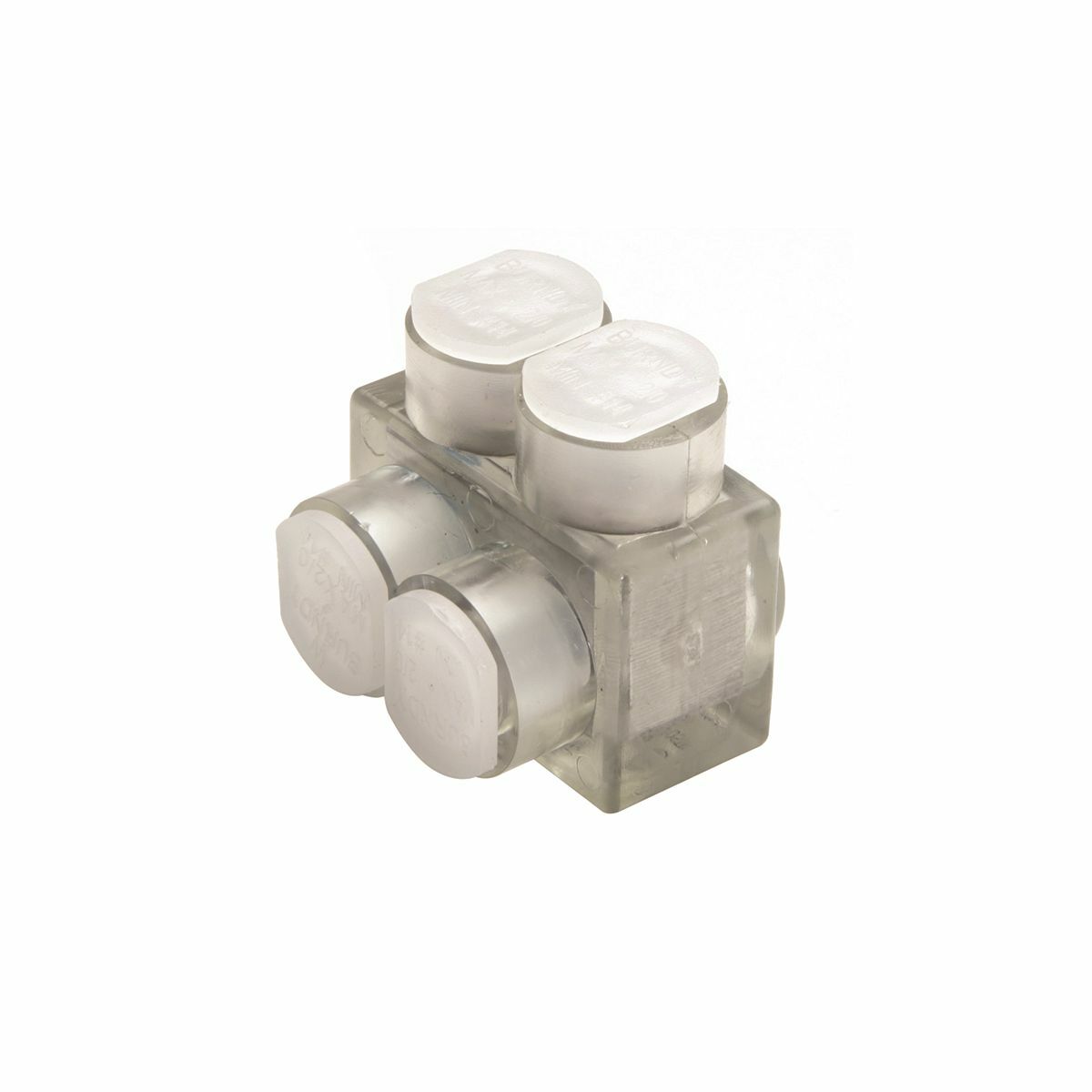 BIT2/0 1-Sided Entry Multi-Tap Connector, 14 to 2/0 AWG Conductor, Aluminum/Copper Stranded Conductor, Aluminum