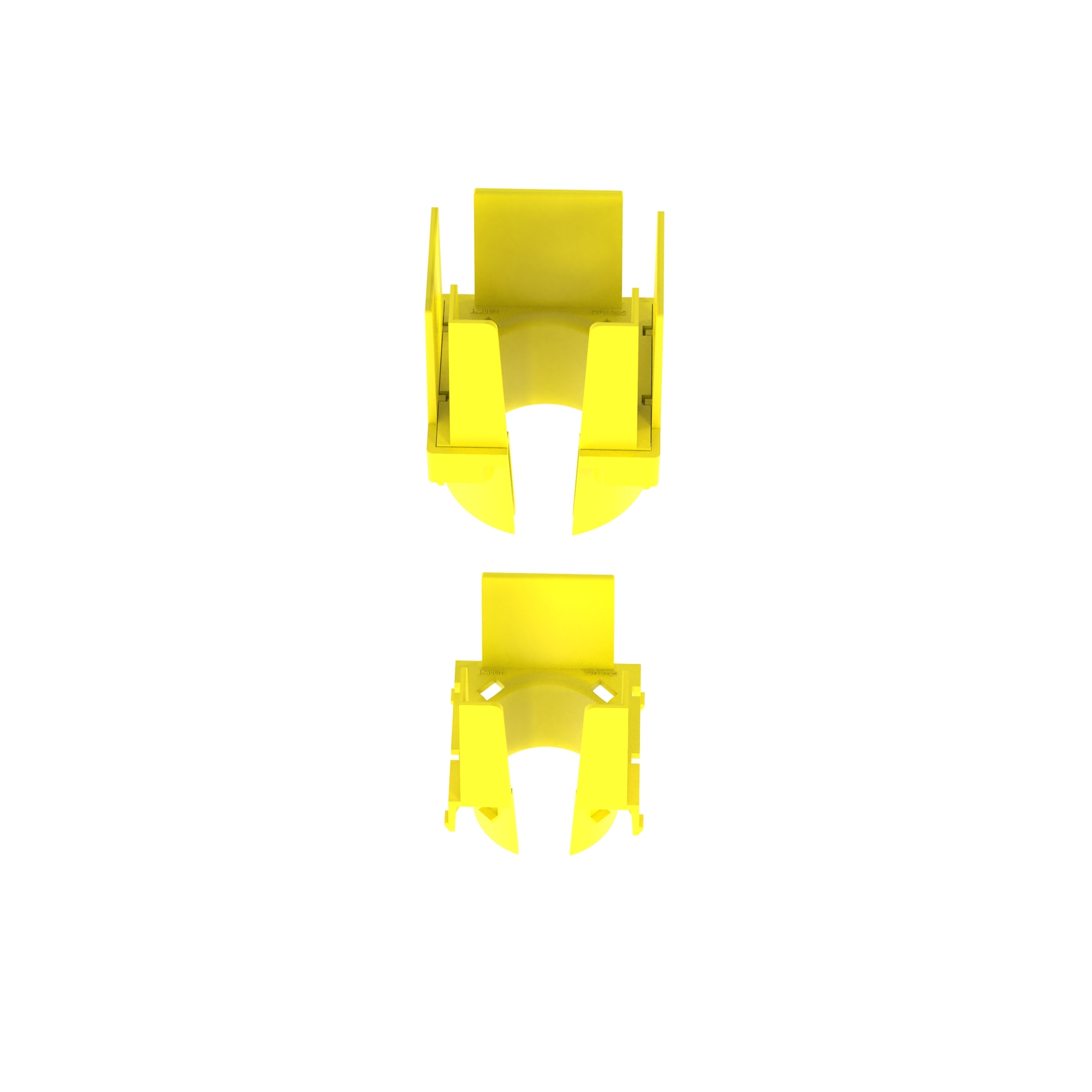FiberRunner 1-Port Spillout Corrugated Tube 1.5 in